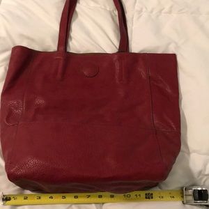 Brand New Red Leather shoulder bag
